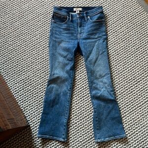 Size 27 Madewell Cali Demi-boot jeans